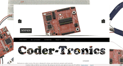 Desktop Screenshot of coder-tronics.com